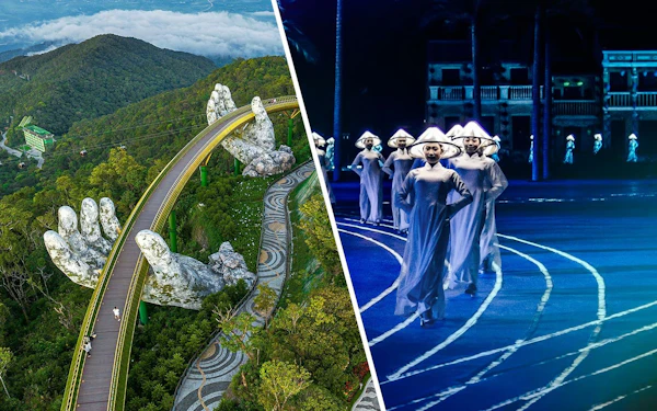 Combo: Sun World Ba Na Hills + Hoi An Memories Show Admission Ticket