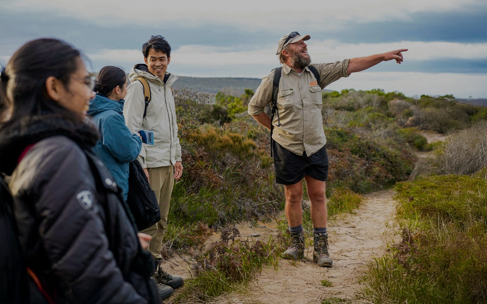 Bruny Island coastline with cliffs and ocean, part of Hobart full-day adventure tour.