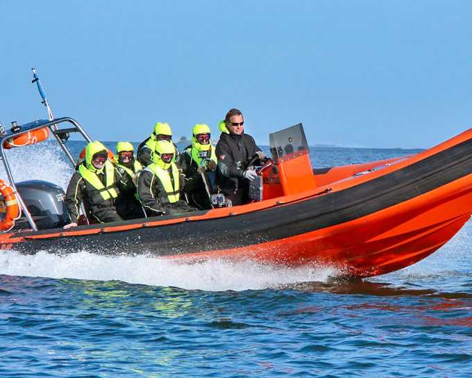 Helsinki City and Outer Islands Guided RIB Boat Tour