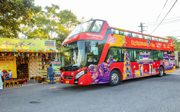 City Sightseeing: Hue Hop-on Hop-off Bus Tour