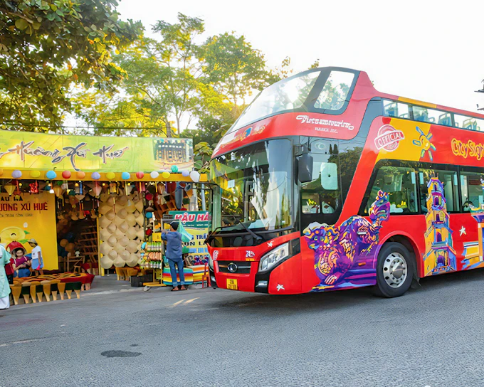 City Sightseeing: Hue Hop-on Hop-off Bus Tour