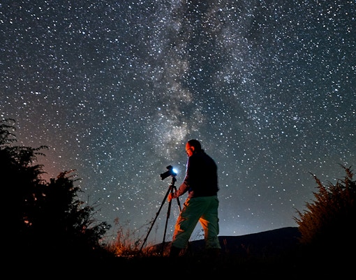 stargazing at milford sound
