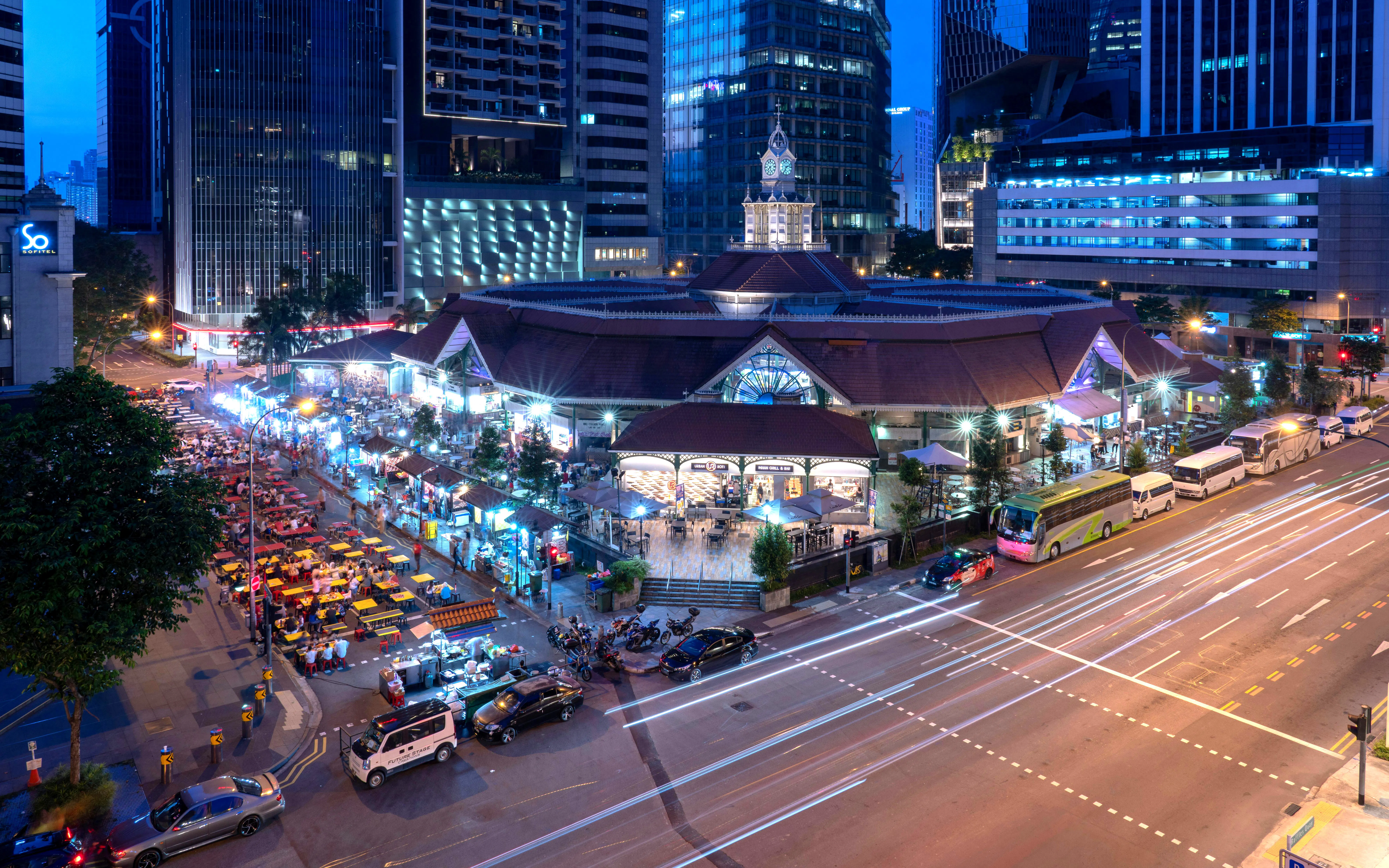Lau Pa Sat Hawker Centre – Satay Sampling