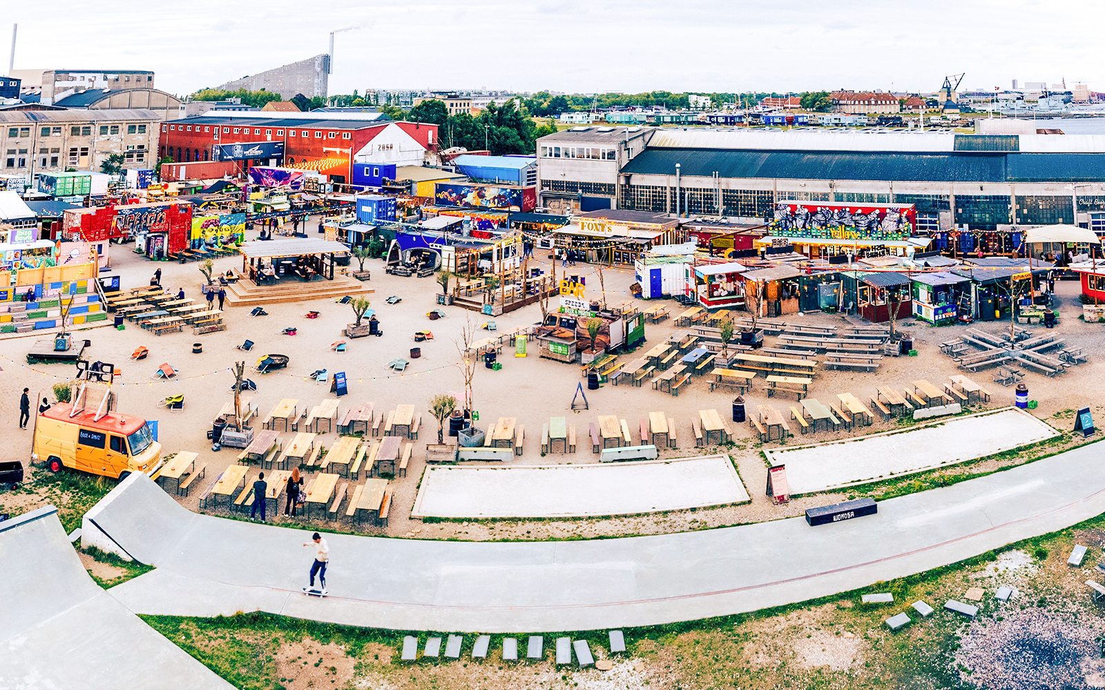 Marché alimentaire de la rue Reffen	