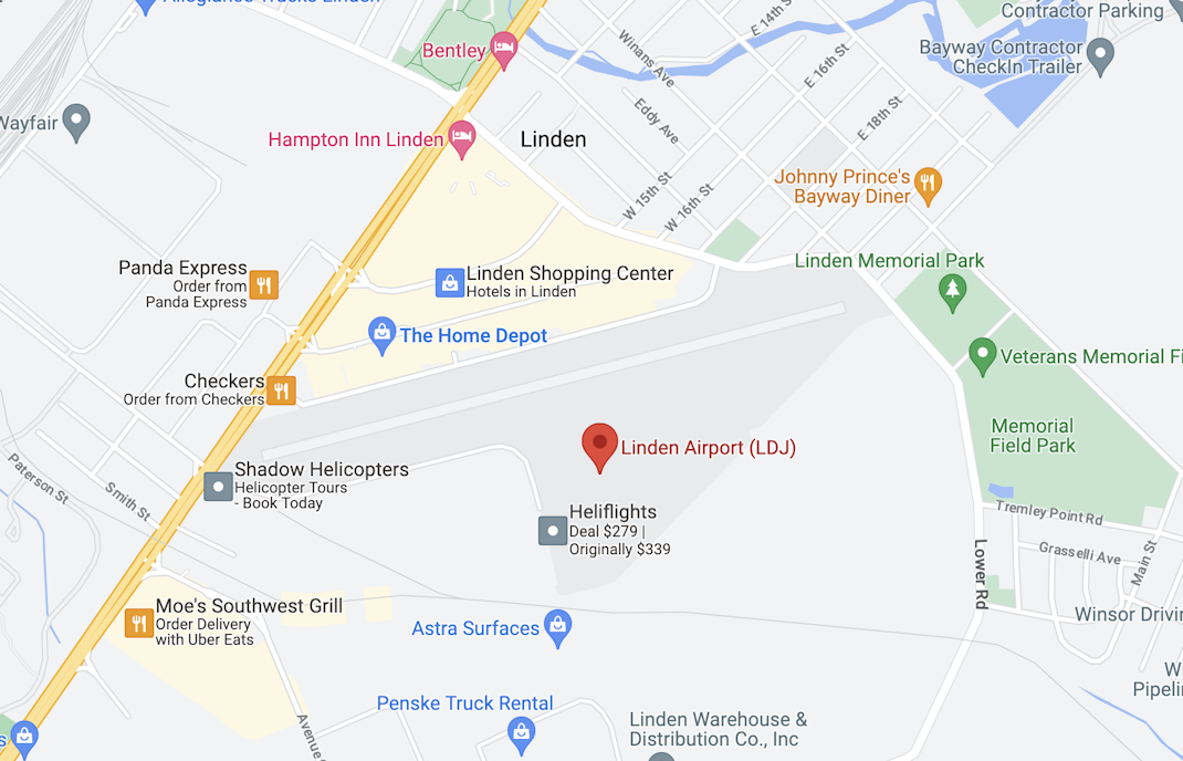 Tour in elicottero su New York - Ubicazione