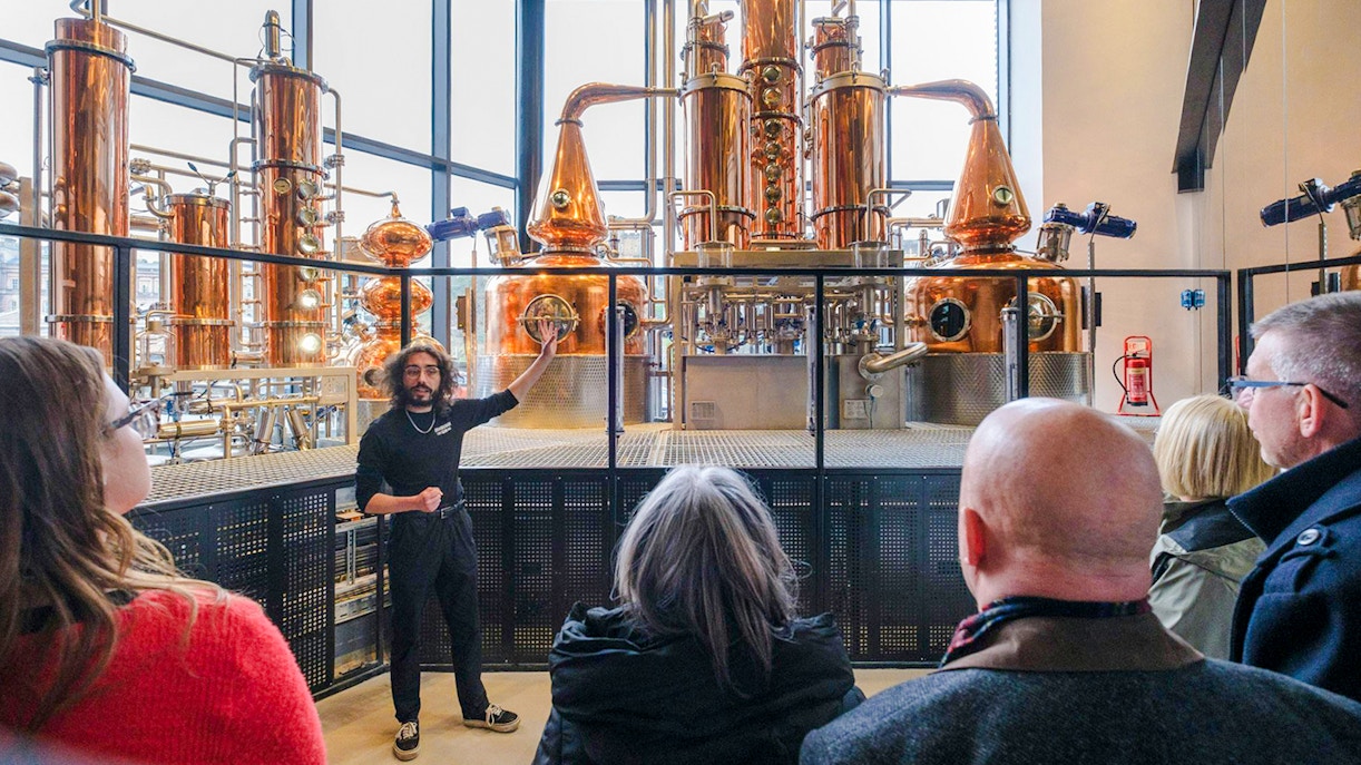 Still Room tour showcasing historical kitchen tools and ingredients in a traditional setting, London.
