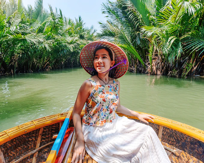 From Da Nang: Coconut Forest Half-Day Guided Tour with Basket Boat Ride, DIY Activities, Lunch & Transfers