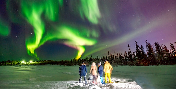 Passeios para a aurora boreal