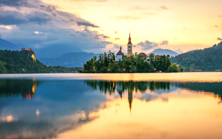 Slovenian Charm: Ljubljana & Bled Private Transfer from Zagreb