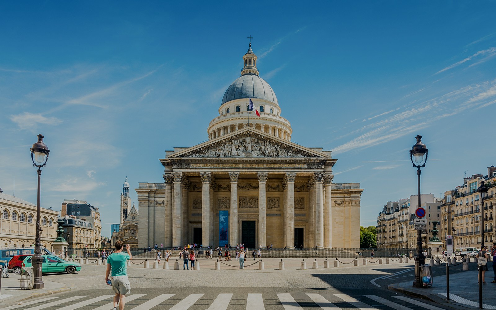 Seine River Cruise - 
The Striking Pantheon