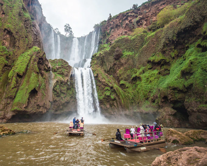 From Marrakesh: Full-Day Ouzoud Waterfalls Guided Hike with Boat Ride