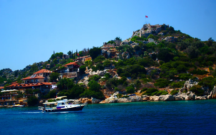 From Kas: Kekova Sunken City, 5 Bays and Kalekoy Boat Cruise with Lunch