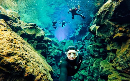 From Reykjavik: Silfra Snorkeling with Free Photos