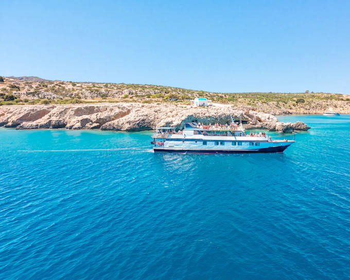 From Ayia Napa/Protaras/Larnaca: Blue Lagoon Cruise
