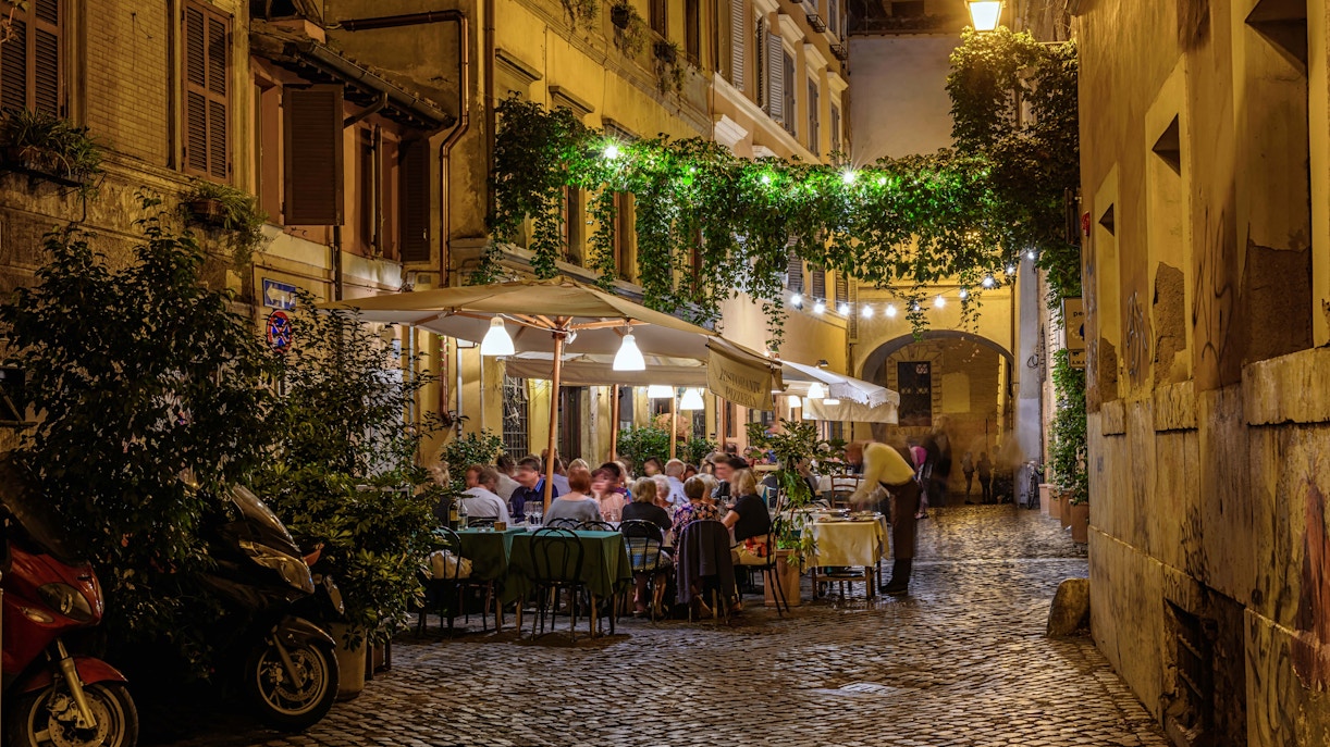 Trastevere - the nightlife capital of Rome