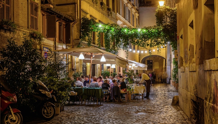 Trastevere - the nightlife capital of Rome