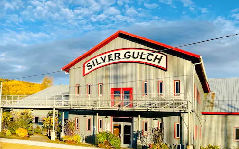 Silver Gulch Brewery exterior in Fairbanks, part of the Arctic Ale Trail tour.
