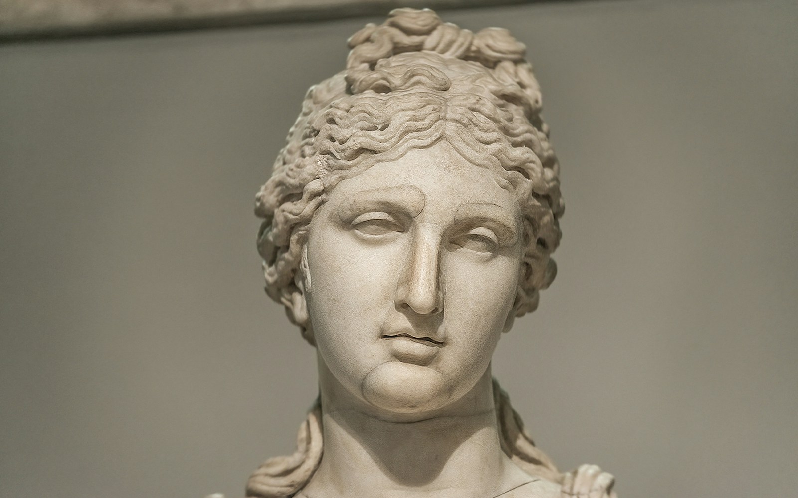 Capitoline Venus statue in Rome's Capitoline Museums.