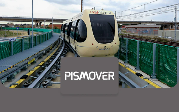Pisamover One-Way Train Tickets: Pisa Airport to/from Pisa Central Station