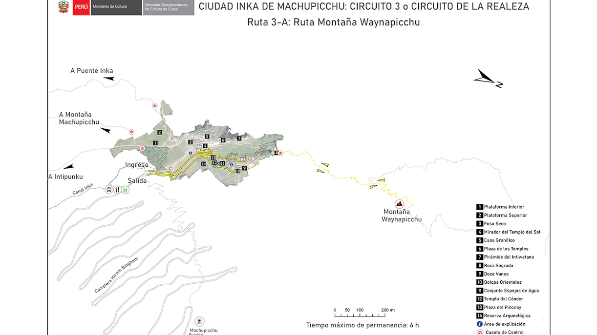 Huaynapicchu Mountain Route