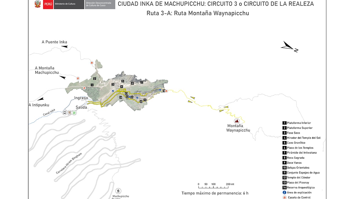 Huaynapicchu Mountain Route