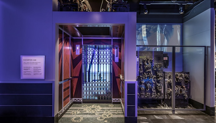 Empire State Building Exhibits - Otis Elevators