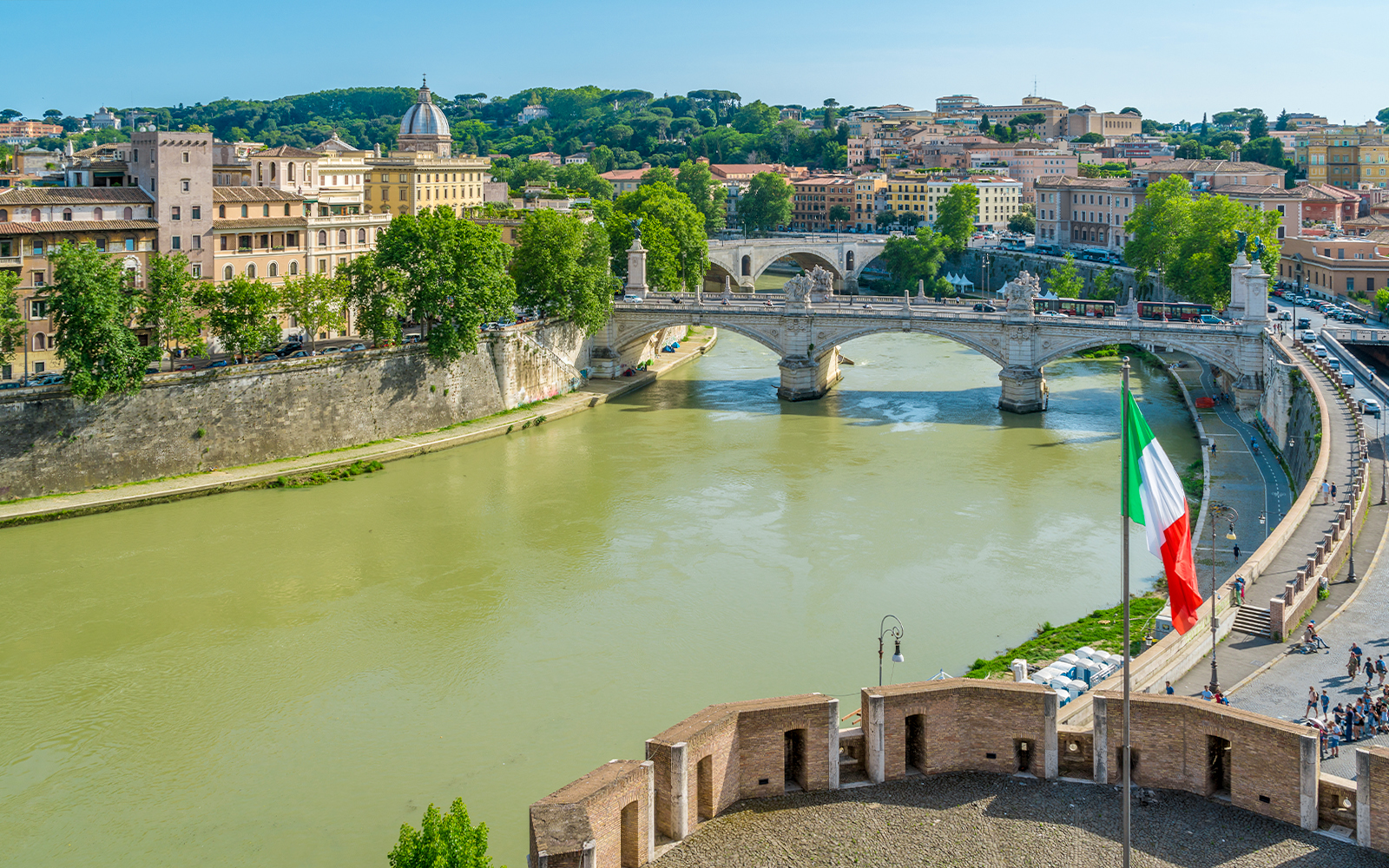 Terrasse du château Saint-Ange