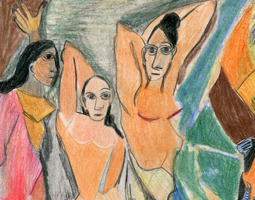 Les Demoiselles d'Avignon - Picasso