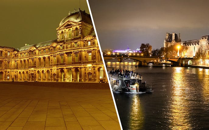 combo (bespaar 8%): toegang met voorrang tot het louvre met een avondcruise langs het verlichte parijs-1