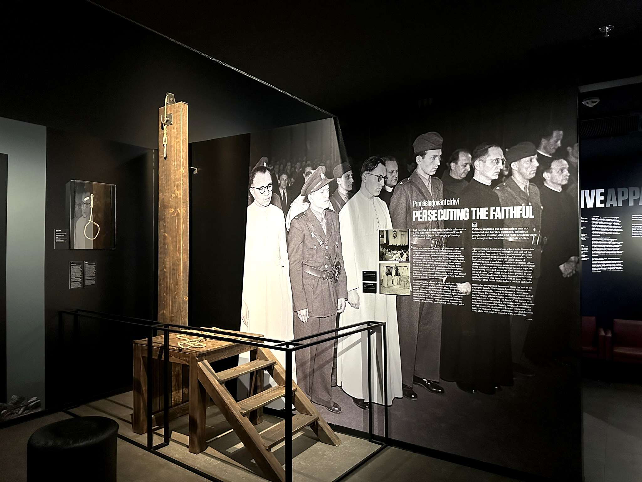 Documentary on Communism at Museum of Communism Prague