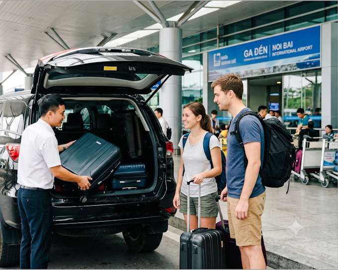 Noi Bai Airport to Hanoi City Center Private Transfer
