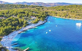 Duga-bukten, ön Čiovo