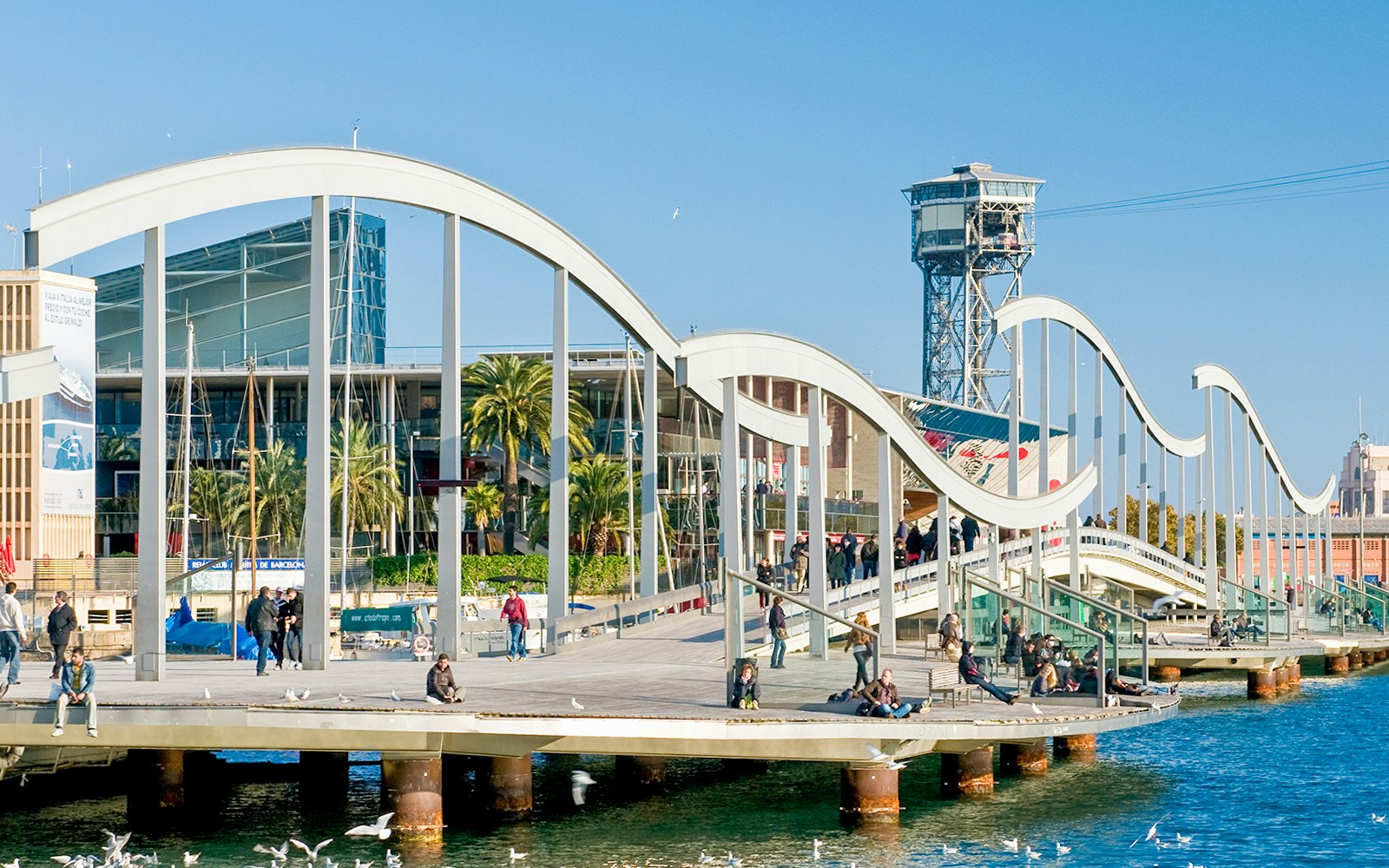 Port VellPort Vell in Barcelona