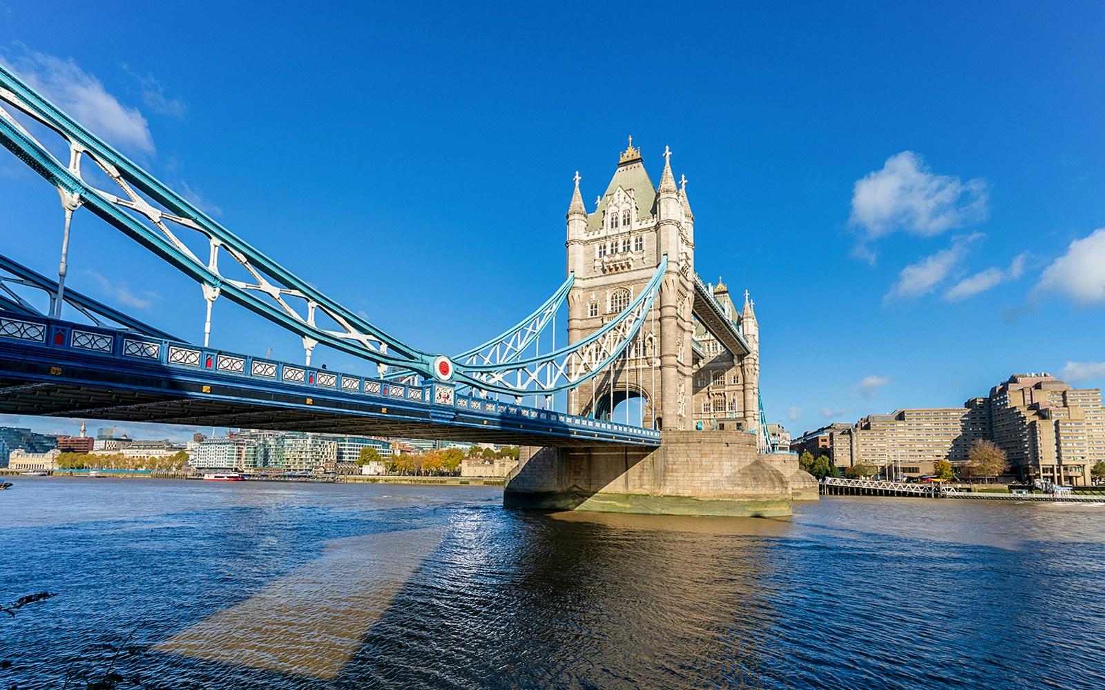 Tower Bridge in London with view of the iconic towers and access to the Engine Room.