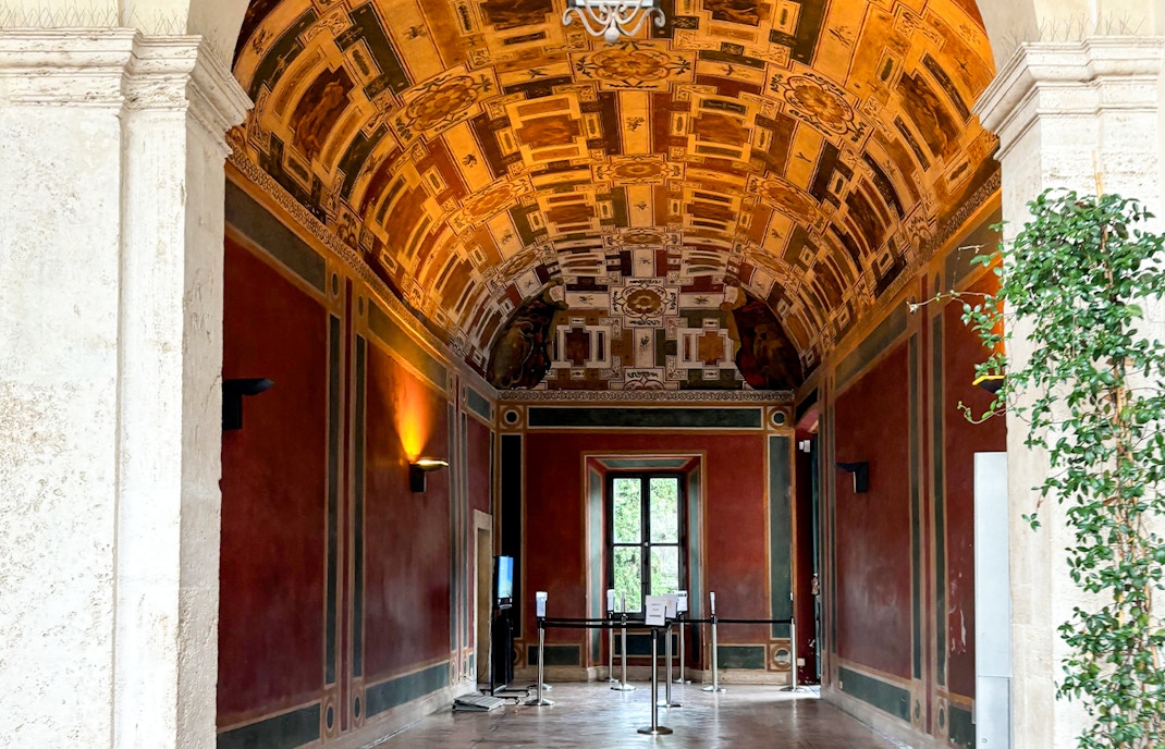Frescoes in the rooms of Villa d'Este in Tivoli, Italy with Skip-the-Line Tickets