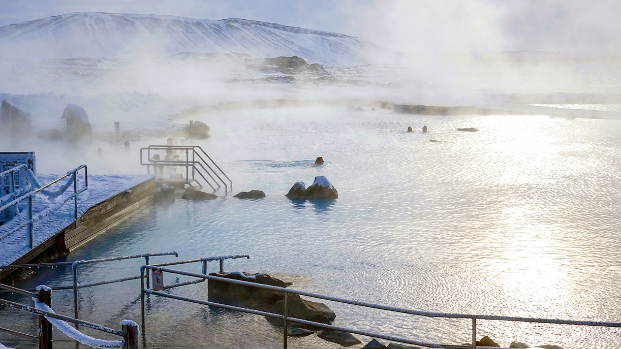 View of Myvatn Nature Baths