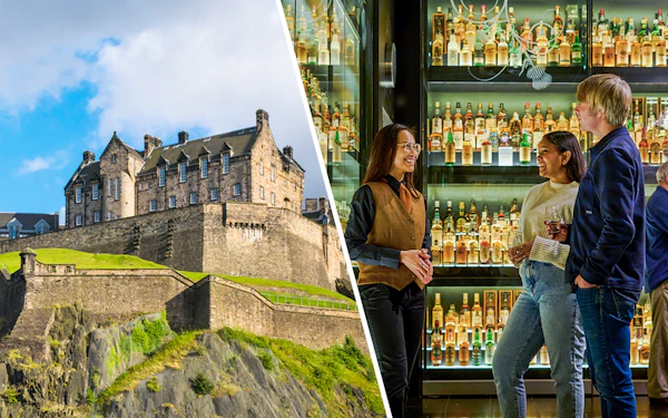 Combo: Edinburgh Castle Guided Tour + The Silver Tour - Scotch Whisky Experience