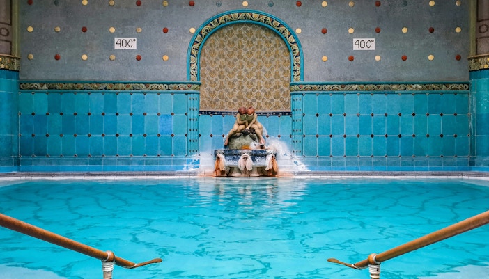 Inside Gellert Baths in Budapest - Discover Budapest in 1 day