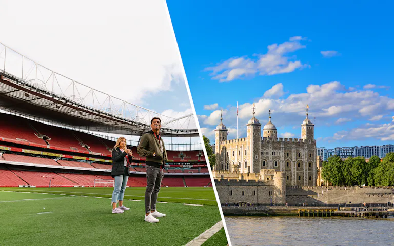 Arsenal Rooftop Arsenal FC Stadium & Tower of London & Crown Jewels Tour | Combo