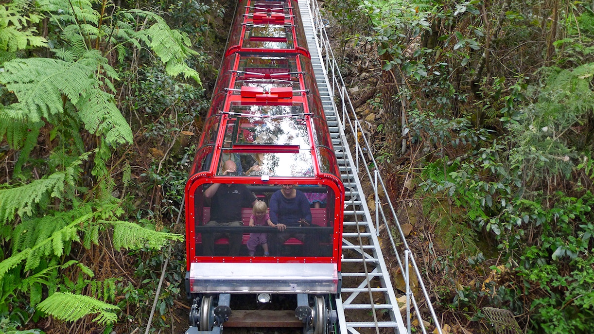 Railway ride at Scenic World, Blue Mountains