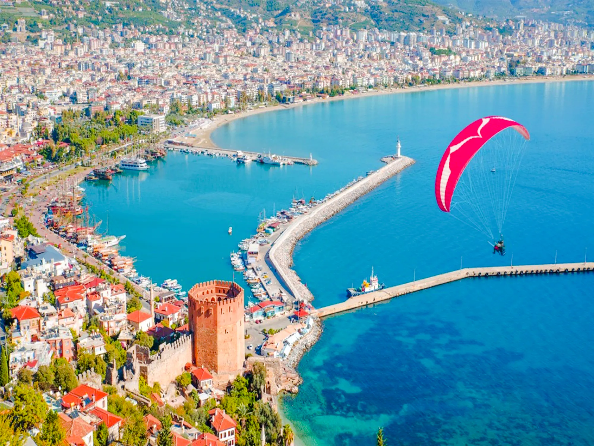 Antalya Tandem Paragliding With Hotel Pickup Image 7