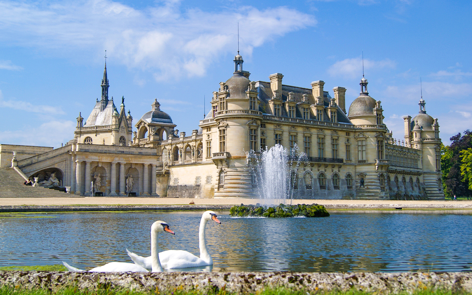 Chateau de Chantilly Garden