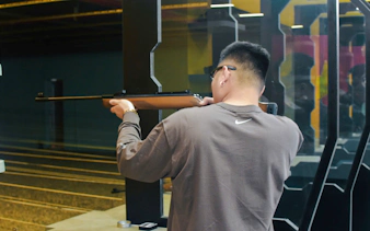 Shooting range experience with instructor in Sa Pa.