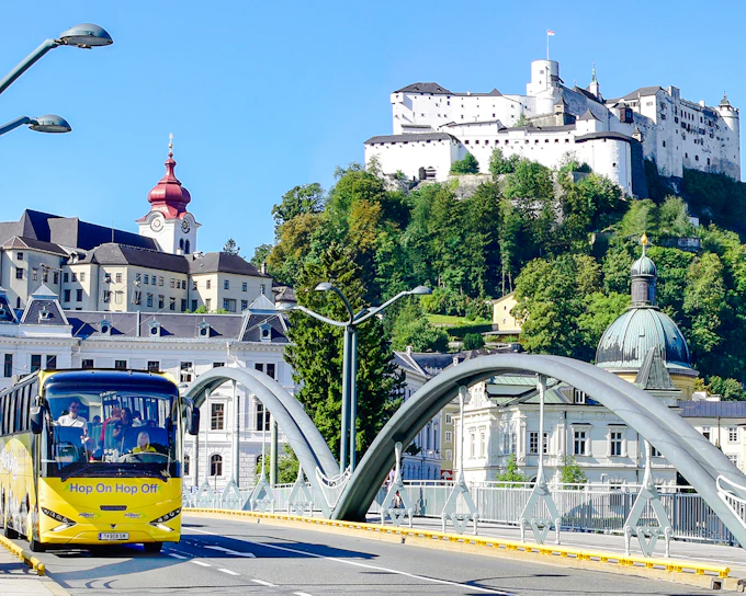 Salzburg Sightseeing: Hop-on Hop-off Bus Tour