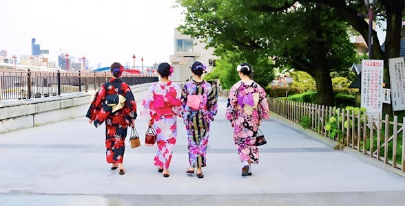 Kimono Experience in Tokyo