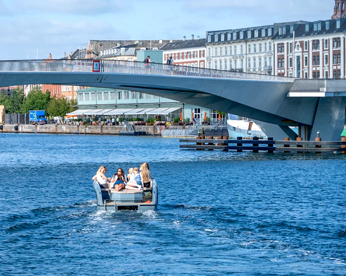 Copenhagen Small Group Canal Cruise on Electric Boats
