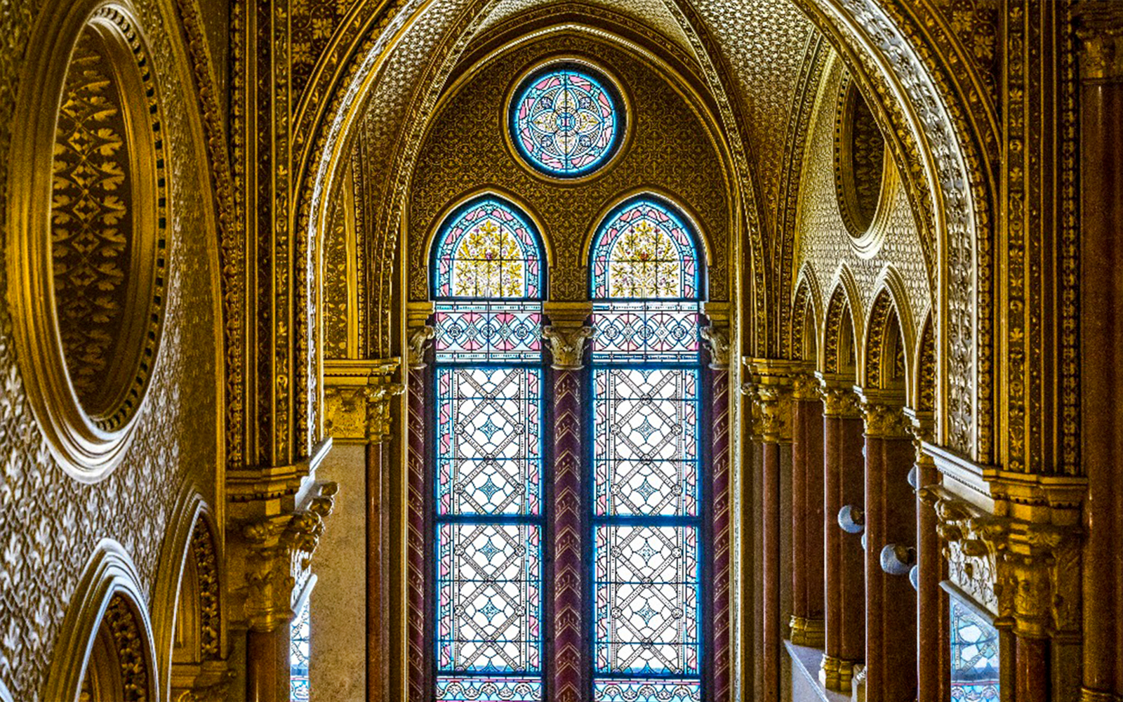 Stained glass artworks