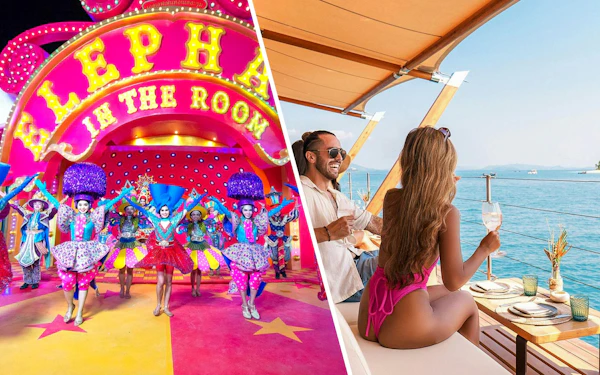 Combo: Carnival Magic Park Admission with Royal Seat Buffet + Yona Beach Club Morning Pass