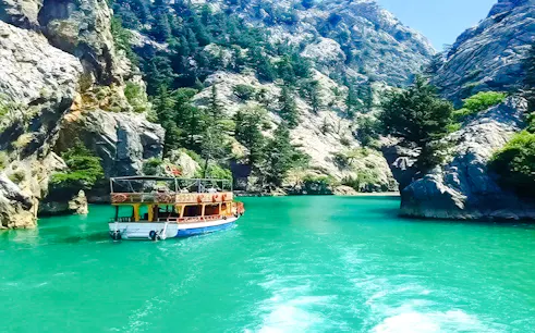 öğle yemeği ve otel transferleri dahil green canyon tekne turu-1