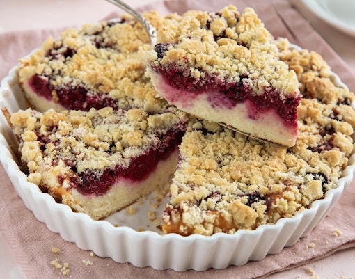 Torta de ricota e cereja ácida - gastronomia roma